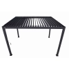 Pergola Tarasowa Aluminiowa MIRADOR Premium 111 Delux - 3 x 4 m Antracyt